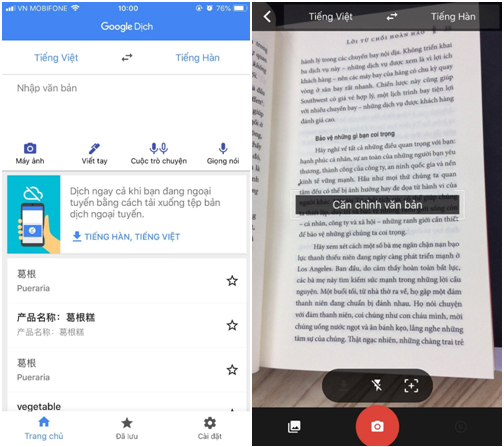 google dich cap nhat tieng viet vao tinh nang dich qua camera
