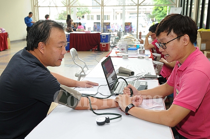 ngay hoi hien mau tinh nguyen bo cong thuong nam 2018