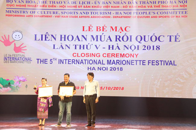 7 HCV được trao tại Liên hoan múa rối quốc tế tại Hà Nội 7 hcv duoc trao tai lien hoan mua roi quoc te tai ha noi