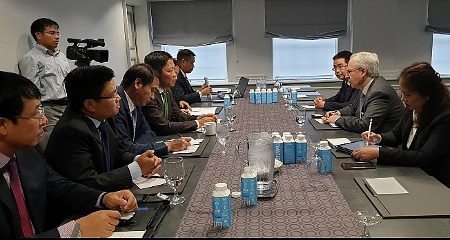 chuoi hoat dong cua bo truong bo cong thuong tran tuan anh tai hoa ky