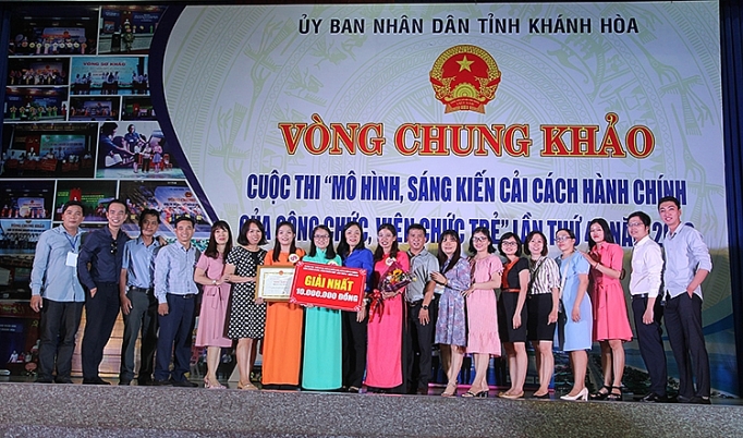 Khánh Hoà kết thúc Hội thi về cải cách hành chính năm 2019 khanh hoa ket thuc hoi thi mo hinh sang kien cai cach hanh chinh cua can bo cong chuc vien chuc tre