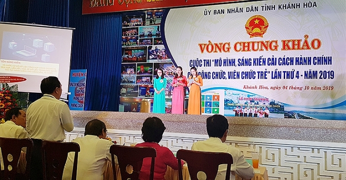Khánh Hoà kết thúc Hội thi về cải cách hành chính năm 2019 khanh hoa ket thuc hoi thi mo hinh sang kien cai cach hanh chinh cua can bo cong chuc vien chuc tre