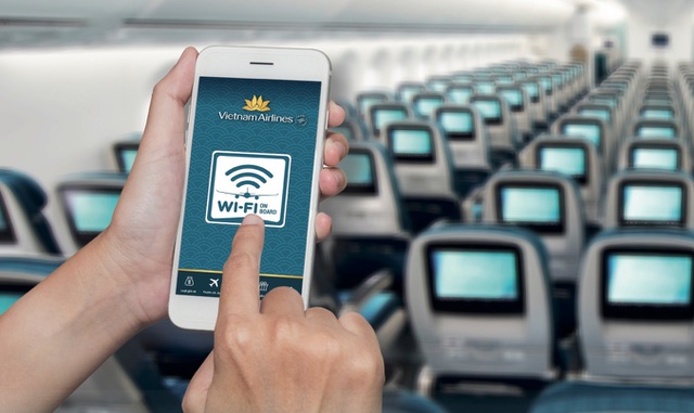 Vietnam Airlines bắt đầu cung cấp Wi-Fi phục vụ hành khách trên chuyến bay vietnam airlines bat dau cung cap wi fi phuc vu hanh khach tren chuyen bay
