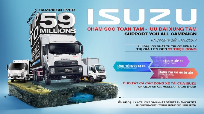 isuzu ra mat the he xe moi