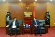 Thứ trưởng Hoàng Quốc Vượng tiếp Tổng giám đốc MOECO tại Việt Nam