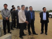 Lãnh đạo TP. Hải Phòng kiểm tra tiến độ dự án giao thông tại Đình Vũ