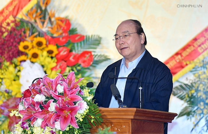 Thủ tướng dự Ngày hội Đại đoàn kết toàn dân tộc tại tỉnh Bắc Giang thu tuong du ngay hoi dai doan ket toan dan toc tai tinh bac giang