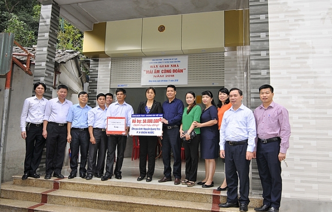 Mái ấm công đoàn – một nghĩa cử mang đậm tính nhân văn mai am cong doan mot nghia cu mang dam tinh nhan van