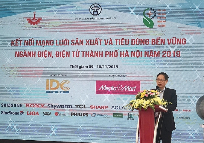 Hà Nội: Kết nối sản xuất và tiêu dùng bền vững trong ngành điện, điện tử ha noi ket noi san xuat va tieu dung ben vung trong nganh dien dien tu