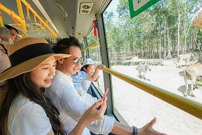 Dàn sao Việt “đại náo” Vinpearl Land và Safari Phú Quốc dan sao viet dai nao vinpearl land va safari phu quoc
