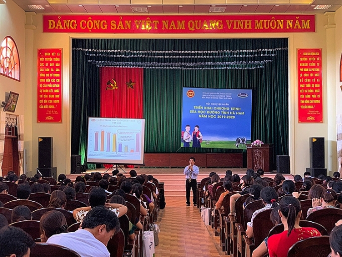 Tỉnh Hà Nam tổ chức Lễ phát động chương trình sữa học đường tinh ha nam to chuc le phat dong chuong trinh sua hoc duong