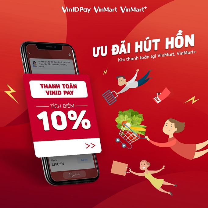 tan binh vinid pay co gi hay trong chiec vi dien tu moi nhat tren thi truong