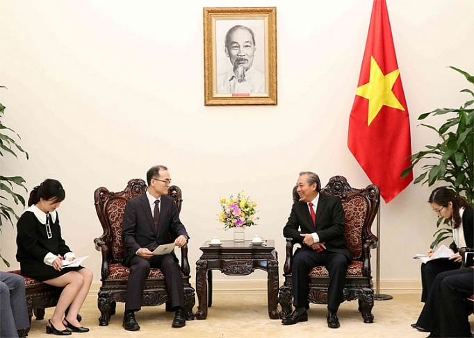 Thúc đẩy quan hệ đối tác hợp tác chiến lược Việt Nam-Hàn Quốc thuc day quan he doi tac hop tac chien luoc viet nam han quoc