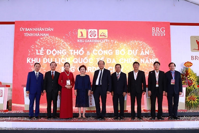 Tập đoàn BRG động thổ và công bố dự án Khu du lịch quốc tế đa chức năng tại Hà Nam tap doan brg dong tho va cong bo du an khu du lich quoc te da chuc nang tai ha nam