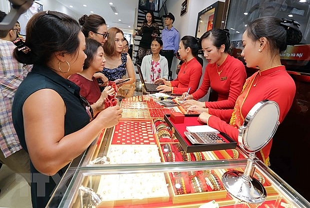 thi truong vang trong nuoc trai qua tuan rung lac manh