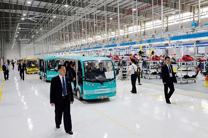 an tuong he sinh thai vingroup tai buoi tiep phai doan trieu tien