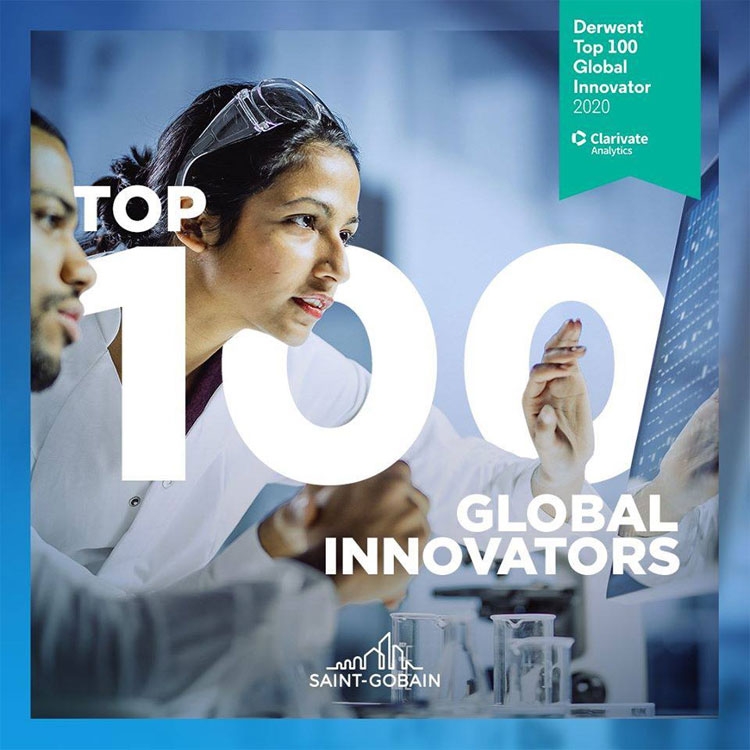 saint gobain among worlds top 100 most innovative companies for ninth consecutive year