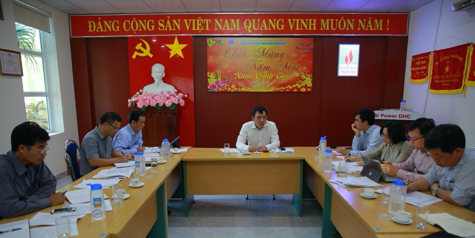 Tổng giám đốc PV Power làm việc tại Nhà máy thủy điện Đakđrinh tong giam doc pv power lam viec tai nha may thuy dien dakdrinh