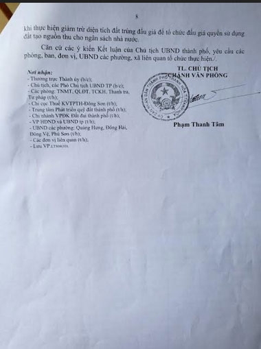 Tiếp bài Thanh Hóa: Đấu giá đất xong không nộp tiền, ai chịu trách nhiệm?