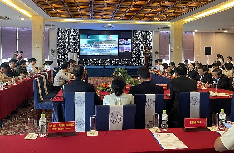 Israel và Quảng Trị: Hợp tác để phát triển năng lượng tái tạo