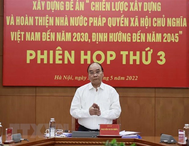 Phiên họp thứ 3 Ban Chỉ đạo xây dựng Đề án về Nhà nước pháp quyền hình ảnh 2 Phien hop thu 3 Ban Chi dao xay dung De an ve Nha nuoc phap quyen hinh anh 2