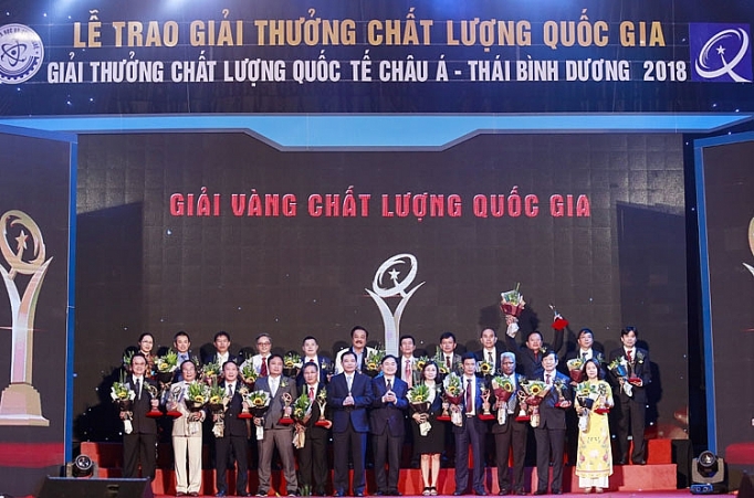 Giải thưởng Chất lượng quốc gia 2018 - Chất lượng tạo thịnh vượng giai thuong chat luong quoc gia 2018 chat luong tao thinh vuong
