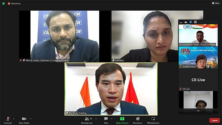 Tăng cường hợp tác giữa Việt Nam với bang Andhra Pradesh của Ấn Độ Tăng cường hợp tác giữa Việt Nam với bang Andhra Pradesh của Ấn Độ