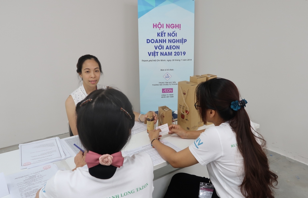 aeon vietnam and itpc co organize the connecting activity with vietnam suppliers