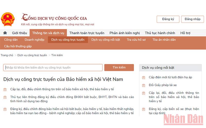 Tiếp nhận quyết định hưởng và chi trả trợ cấp thất nghiệp trên Cổng Dịch vụ công quốc gia Tiếp nhận quyết định hưởng và chi trả trợ cấp thất nghiệp trên Cổng Dịch vụ công quốc gia