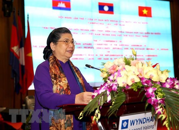 Hội nghị lần thứ 7 Ủy ban Đối ngoại Quốc hội Campuchia-Lào-Việt Nam hoi nghi lan thu 7 uy ban doi ngoai quoc hoi campuchia lao viet nam