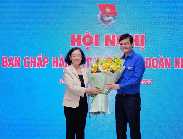 Ông Bùi Quang Huy được bầu làm Bí thư thứ Nhất Trung ương Đoàn hình ảnh 1 Ong Bui Quang Huy duoc bau lam Bi thu thu Nhat Trung uong Doan hinh anh 1