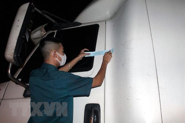 Quảng Ninh khuyến cáo đảm bảo an toàn phòng dịch với hàng xuất khẩu hình ảnh 1 Quang Ninh khuyen cao dam bao an toan phong dich voi hang xuat khau hinh anh 1