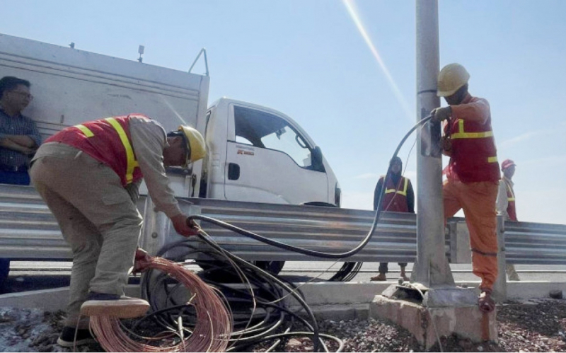 Khẩn trương thay thế bổ sung gần 3.000 mét cáp điện cao tốc Vân Đồn – Móng Cái bị mất trộm -0