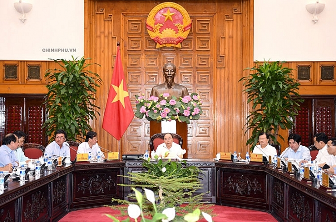 Thủ tướng Nguyễn Xuân Phúc làm việc với lãnh đạo tỉnh Ninh Thuận thu tuong nguyen xuan phuc lam viec voi lanh dao tinh ninh thuan