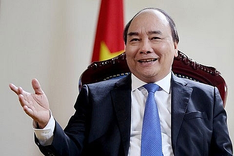 Thủ tướng Nguyễn Xuân Phúc trả lời phỏng vấn báo chí Nhật thu tuong nguyen xuan phuc tra loi phong van bao chi nhat