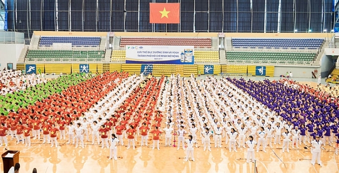 “Sống vui, sống khỏe, sống thọ" vùng Vinamilk song vui song khoe song tho vung vinamilk