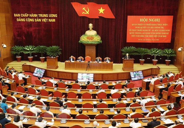 Toàn văn bài phát biểu của Tổng Bí thư ở hội nghị về vùng Đông Nam Bộ hình ảnh 2 Toan van bai phat bieu cua Tong Bi thu o hoi nghi ve vung Dong Nam Bo hinh anh 2