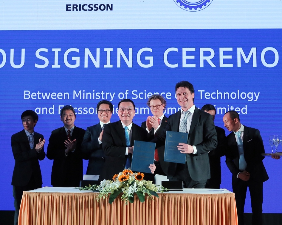 ministry of science technology and ericsson partner to establish an iot innovation hub