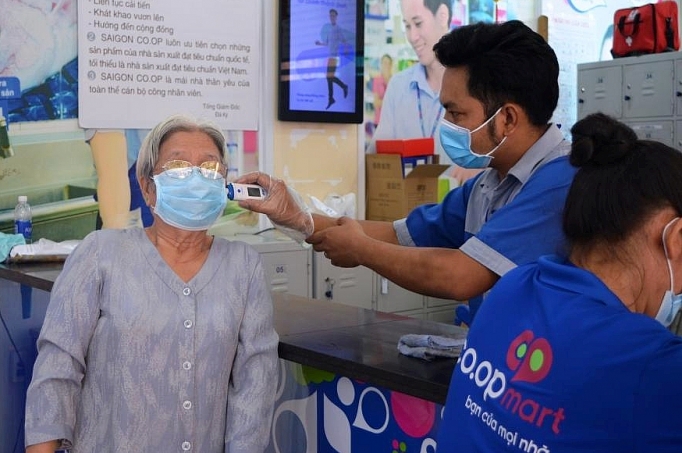 Siêu thị tung nhiều biện pháp phòng dịch Covid-19 sieu thi tung nhieu bien phap phong dich covid 19