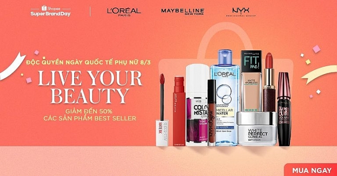 ngay hoi hang chinh hang super brand day tren shopee