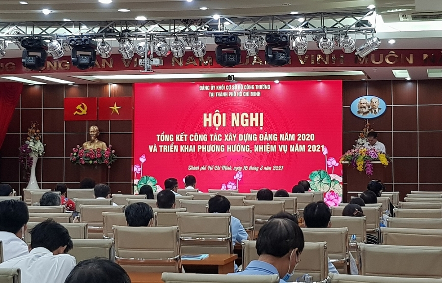 Đảng ủy Khối Cơ sở Bộ Công Thương tại TP. Hồ Chí Minh triển khai nhiệm vụ 2021