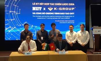K-Group ký kết hợp tác với NIIT, công bố chương trình đào tạo công nghệ thông tin
