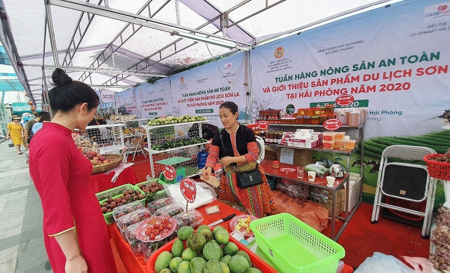 nong san cac tinh phia bac bao tieu tai cac kenh phan phoi saigon coop