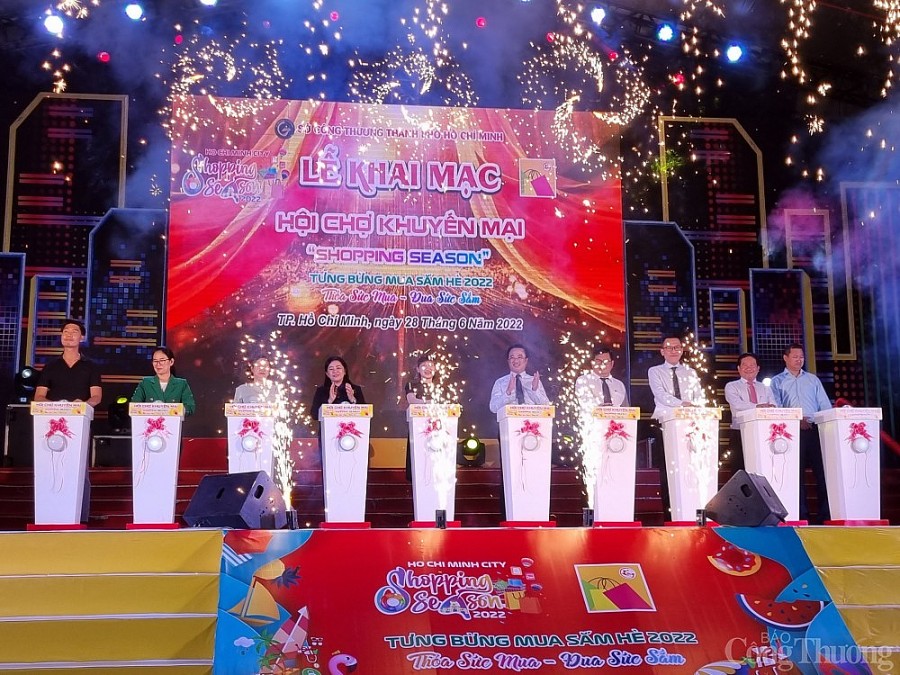 Khai mạc hội chợ khuyến mại “Shopping Season” 2022 tại TP. Hồ Chí Minh
