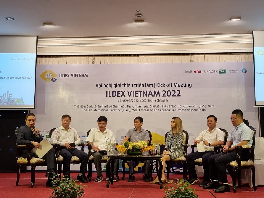 Triển lãm chuyên ngành chăn nuôi quốc tế đầu tiên mở lại sau dịch Triển lãm chuyên ngành chăn nuôi quốc tế đầu tiên mở lại sau dịch