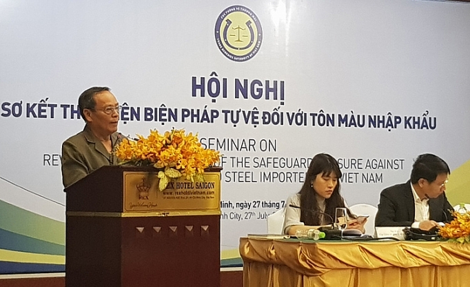 Áp thuế tự vệ tôn màu: Kịp thời tháo gỡ khó khăn cho doanh nghiệp thép Việt ap thue tu ve ton mau kip thoi thao go kho khan cho doanh nghiep thep viet