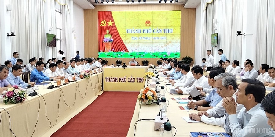 Thủ tướng Phạm Minh Chính làm việc với lãnh đạo chủ chốt TP. Cần Thơ