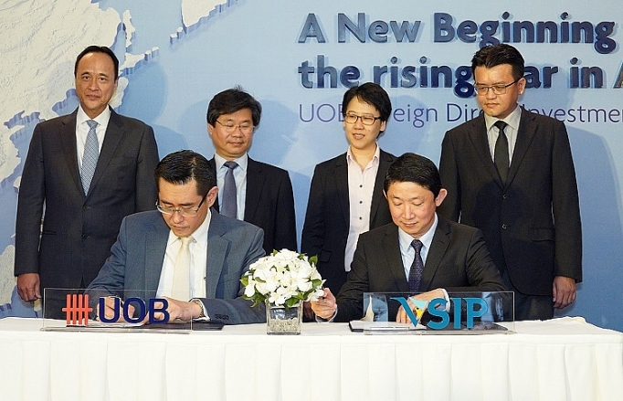 uob viet nam ky bien ban hop tac dau tien nham keu goi von dau tu nuoc ngoai vao viet nam
