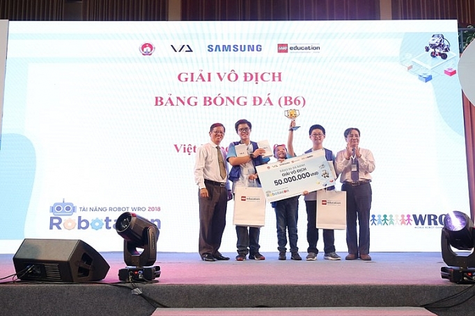 Chung kết cuộc thi Tài năng Robot - Robotacon WRO 2018 chung ket cuoc thi tai nang robot robotacon wro 2018