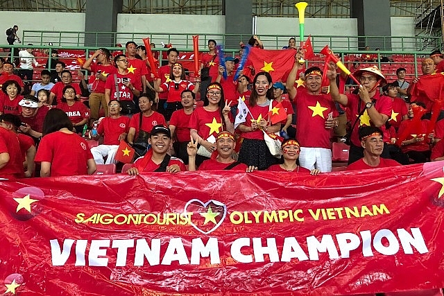 Lữ hành đồng loạt mở tour cổ vũ Olympic Việt Nam trong trận bán kết lu hanh dong loat mo tour co vu olympic viet nam trong tran ban ket